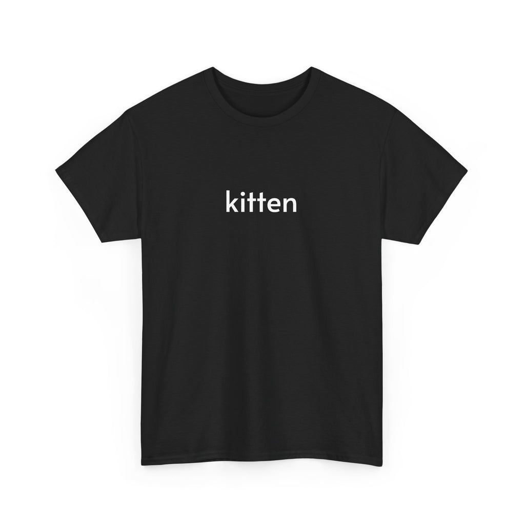 Unisex Heavy Cotton Tee - Kitten